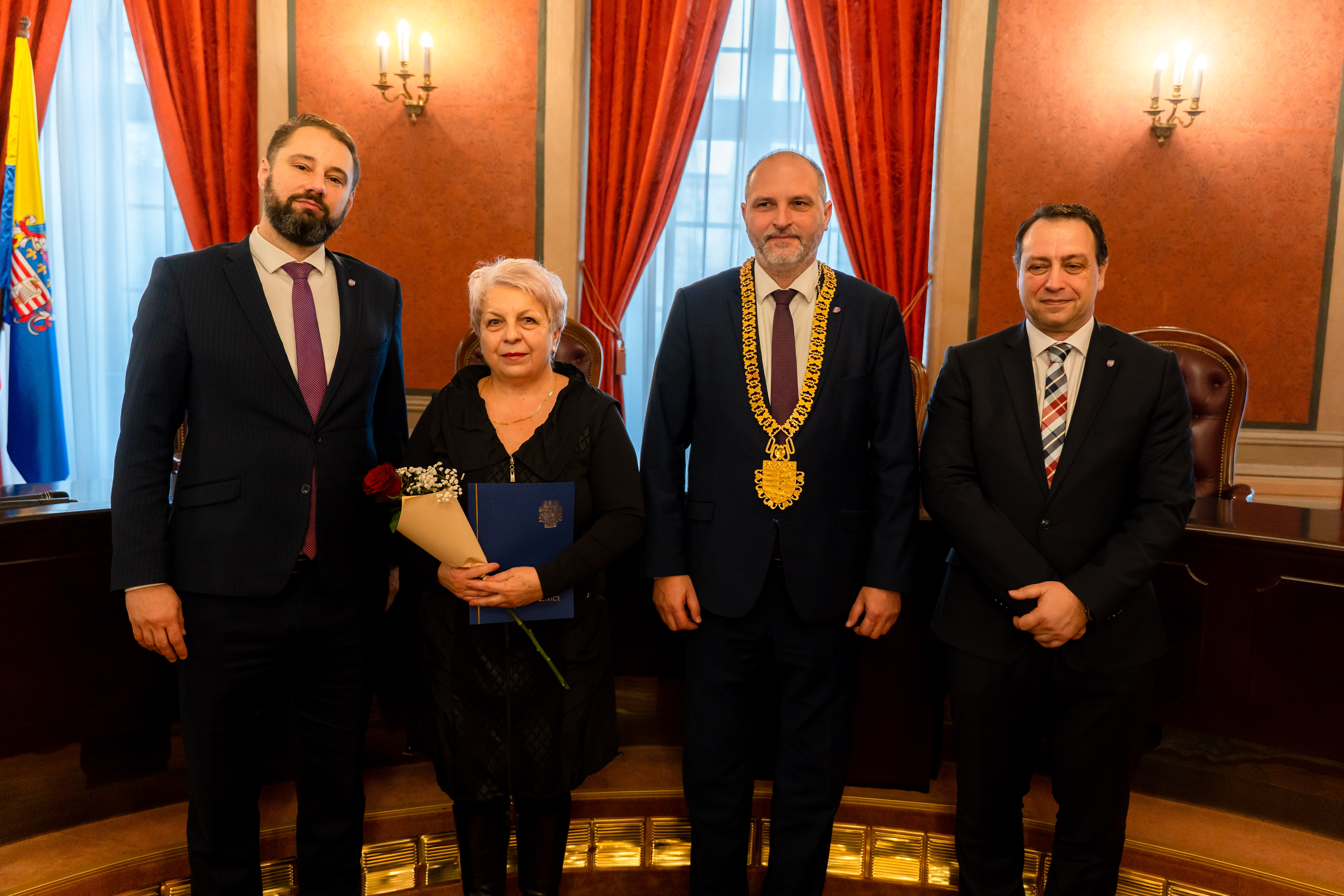 Novorocne prijatie jubilantov Magistratu mesta Kosice-67